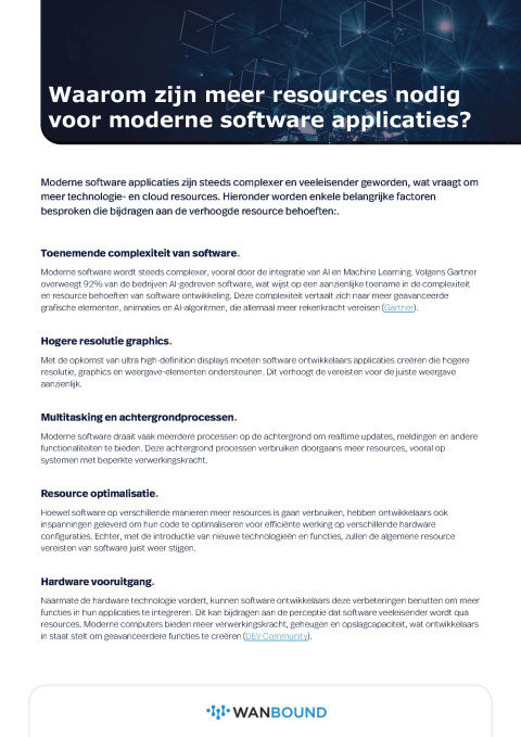 Wanbound   Resources moderne software Pagina 1